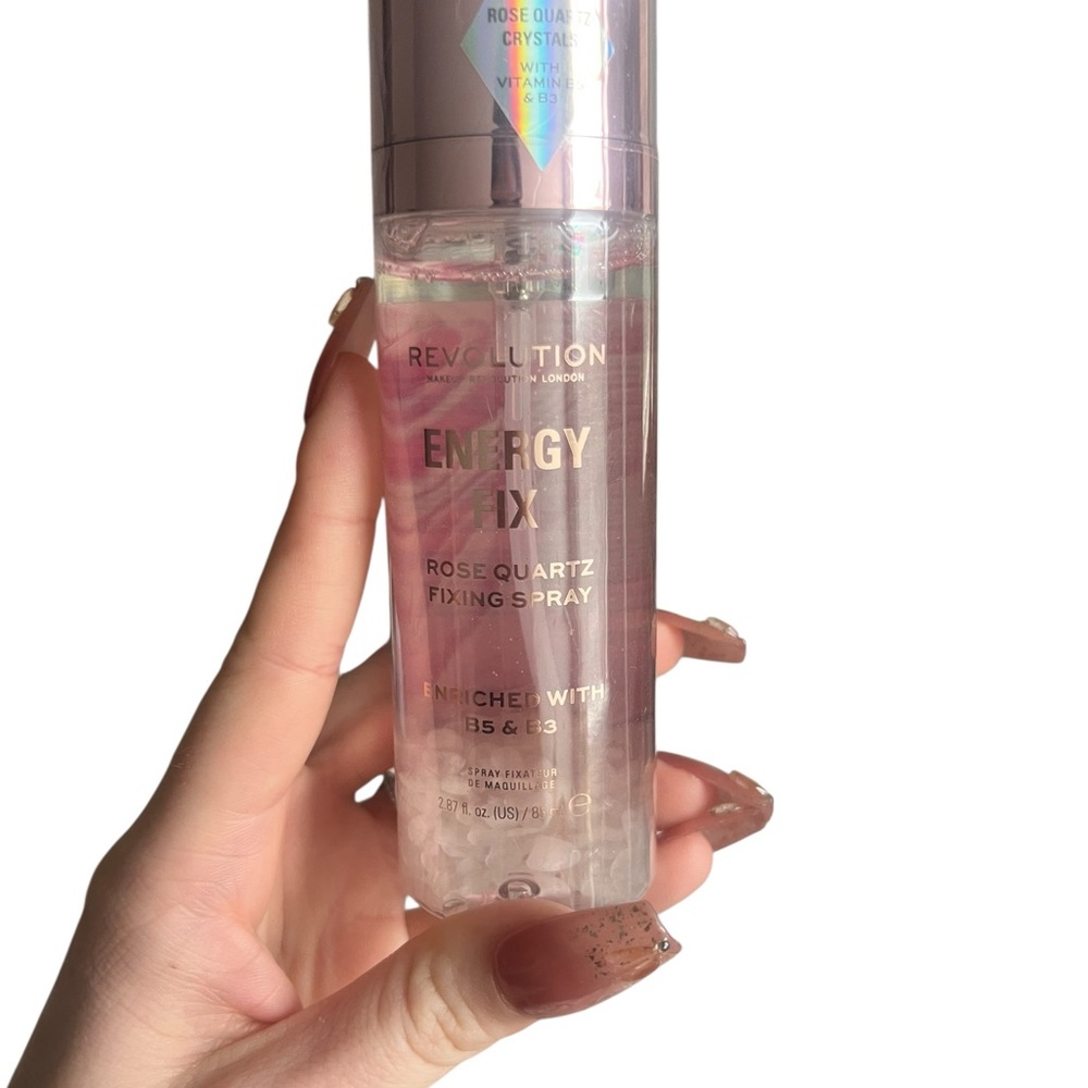 Revolution Energy Fix Rose Quartz Setting Spray